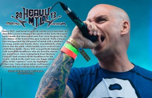 Heavy Montreal 2013 Vandala Coverage