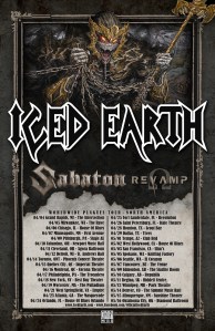 Iced Earth North American "Plagues" Tour 2014