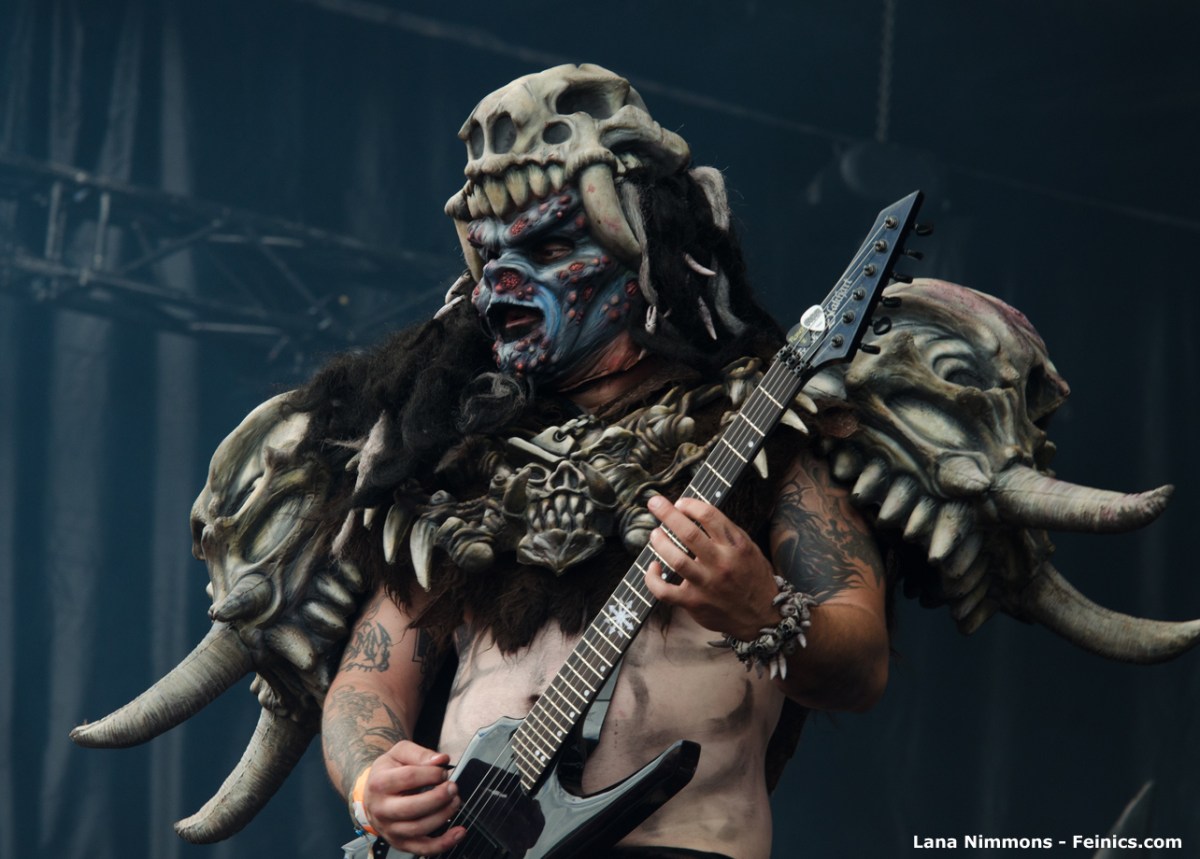 Pustulus Maximus of Gwar Performing at Heavy MTL 2013