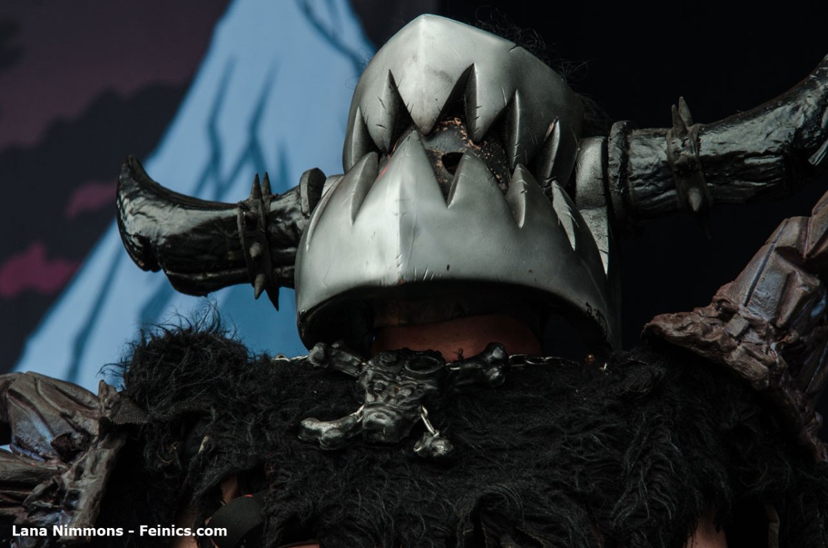 Balsac the Jaws of Death of Gwar Performing at Heavy MTL 2013