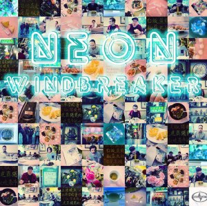 neon windbreaker
