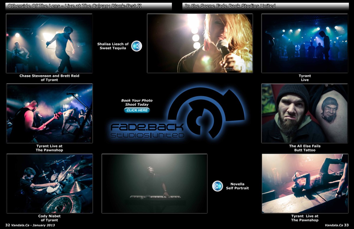 January 2013 Vandala Magazine Photo Feature Page 32 33