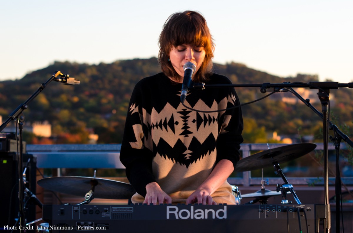 Secret Sun Performing Rooftop at Pop Montreal 2013