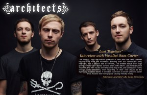 The Architects “Lost Together” Interview with Vocalist Sam Carter
