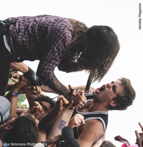 Everytime I Die at Vans Warped Tour in Montreal, QC