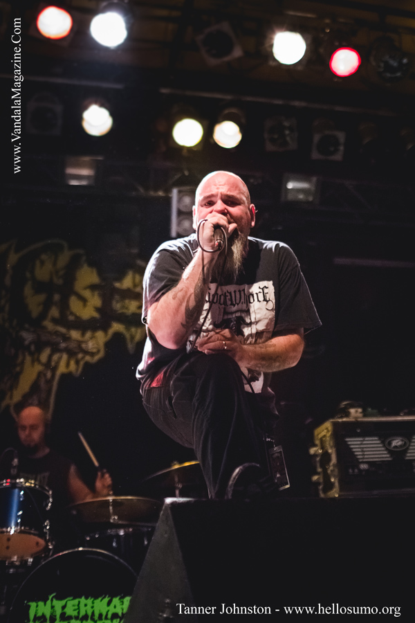 Internal Bleeding on the Carnival of Death Tour 2014, Edmonton, Alberta at the Starlite Room
