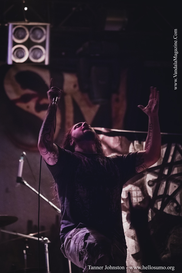 Kataklysm on the Carnival of Death Tour 2014, Edmonton, Alberta at the Starlite Room