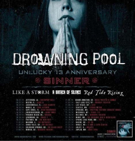 LIKE A STORM joins DROWNING POOL