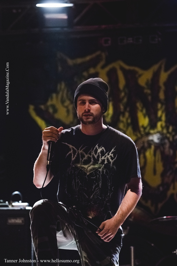 Pyrexia on the Carnival of Death Tour 2014, Edmonton, Alberta at the Starlite Room