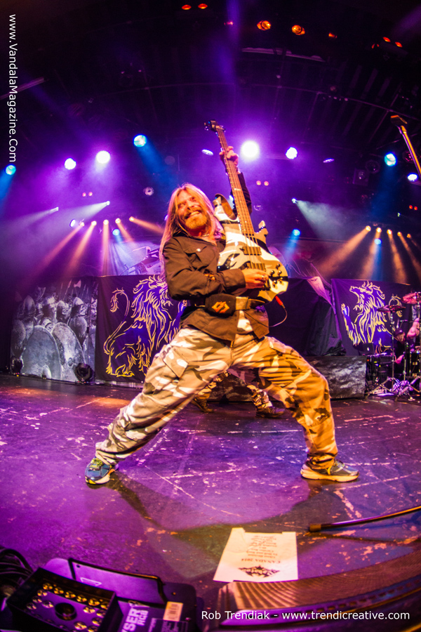 Sabaton Live in Vancouver - From November 2014 Vandala magazine