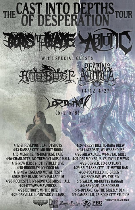 ALTERBEAST, Boris The Blade, Abiotic, Reaping Asmodeia