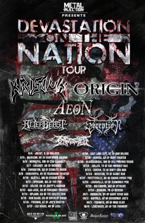 KRISIUN  with ORIGIN
