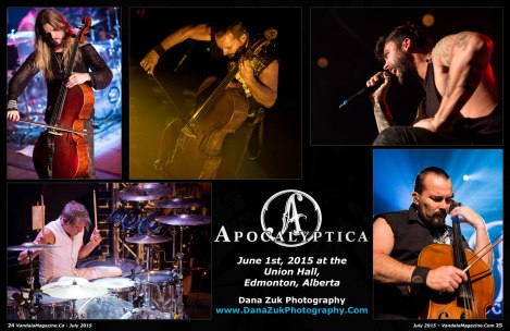 July 2015 Vandala Magazine - Apocalyptica