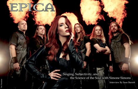August 2015 Vandala Magazine - Epica Cover Interview