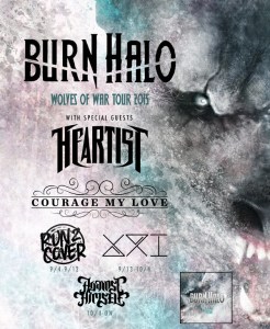 Burn Halo - Wolves of War Tour