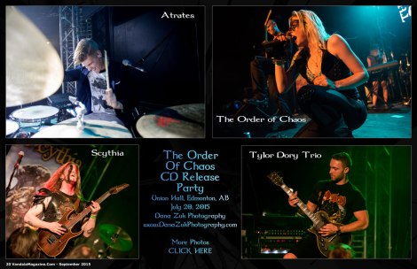 September 2015 Vandala -The Order of Chaos CD Release