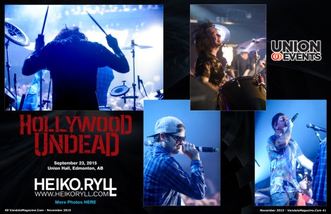 November 2015 Vandala Magazine - Hollywood Undead - Heiko