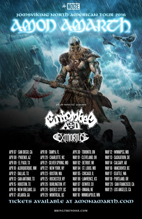 Amon Amarth Tour