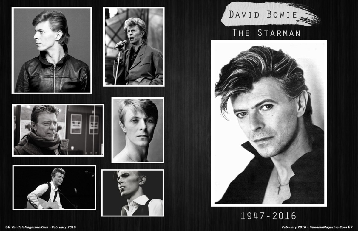 February 2016 Vandala Magazine David Bowie Tribute