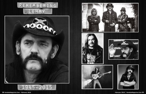 February 2016 Vandala Magazine Lemmy Tribute