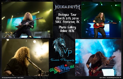 April 2016 Vandala Magazine Megadeth Vandala Photography