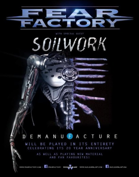 Fear Factory and Soilwork 2016