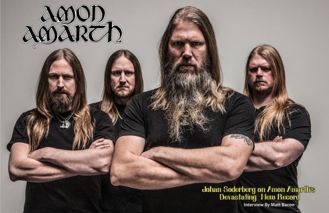 Amon Amarth June 2016 Cover Interview