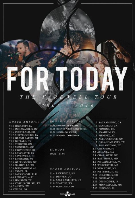For Today Final Tour