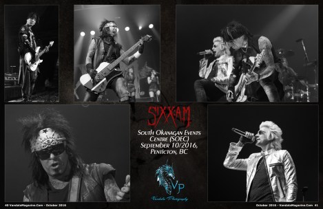 SIXX A.M October 2016 Vandala Magazine