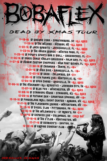 Bobaflex’s Final Tour of 2016 | Vandala Magazine